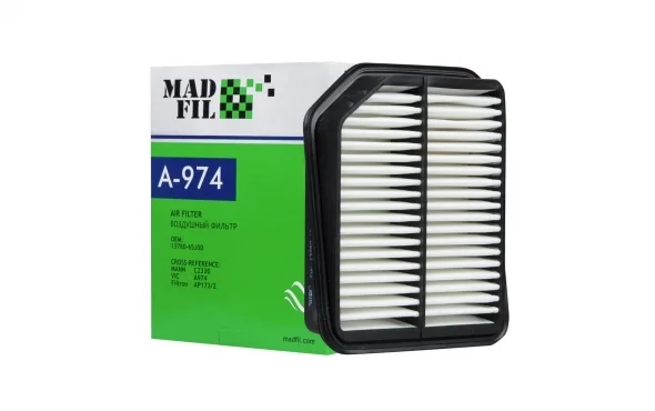 Воздушный фильтр MADFIL A-974 (A974, AP173/2, C 2330) - изображение 1