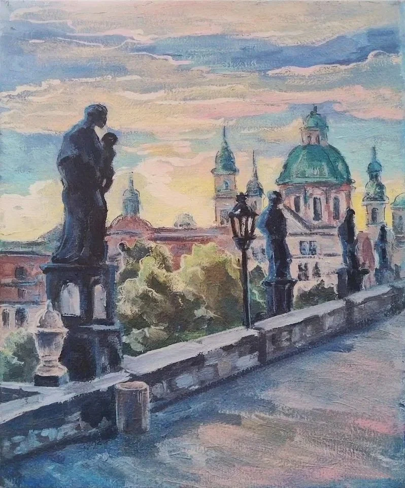 Картина Римские улочки - изображение 1