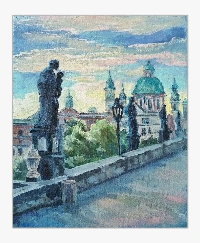 Картина Римские улочки - миниатюра 3