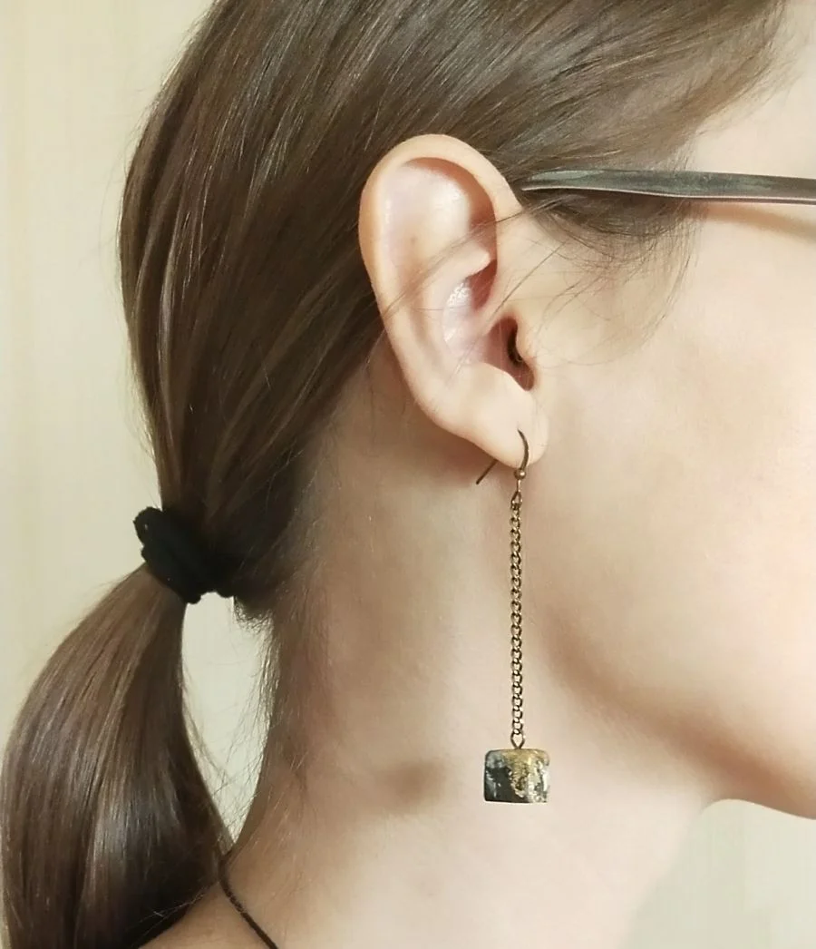 Серьги из полимерной глины - миниатюра 5