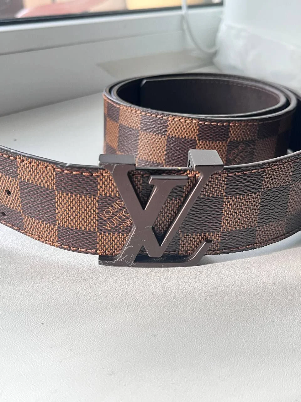 Ремень Louis Vuitton мужской - миниатюра 3