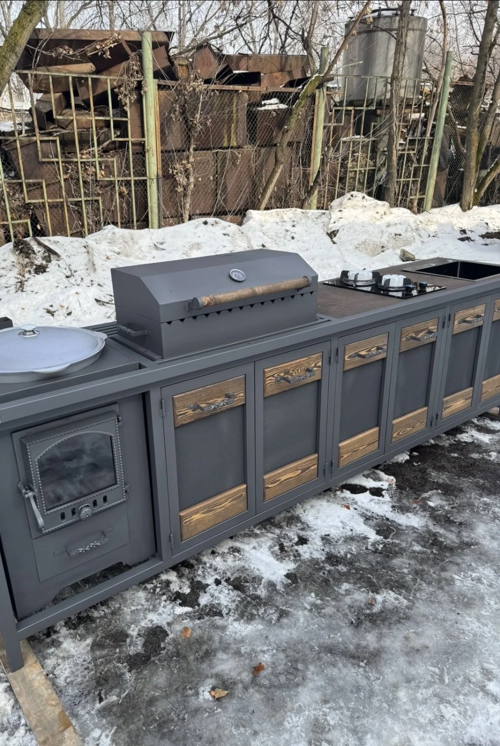 Мангальный комплекс. BBQ. Зона барбекю - миниатюра 4