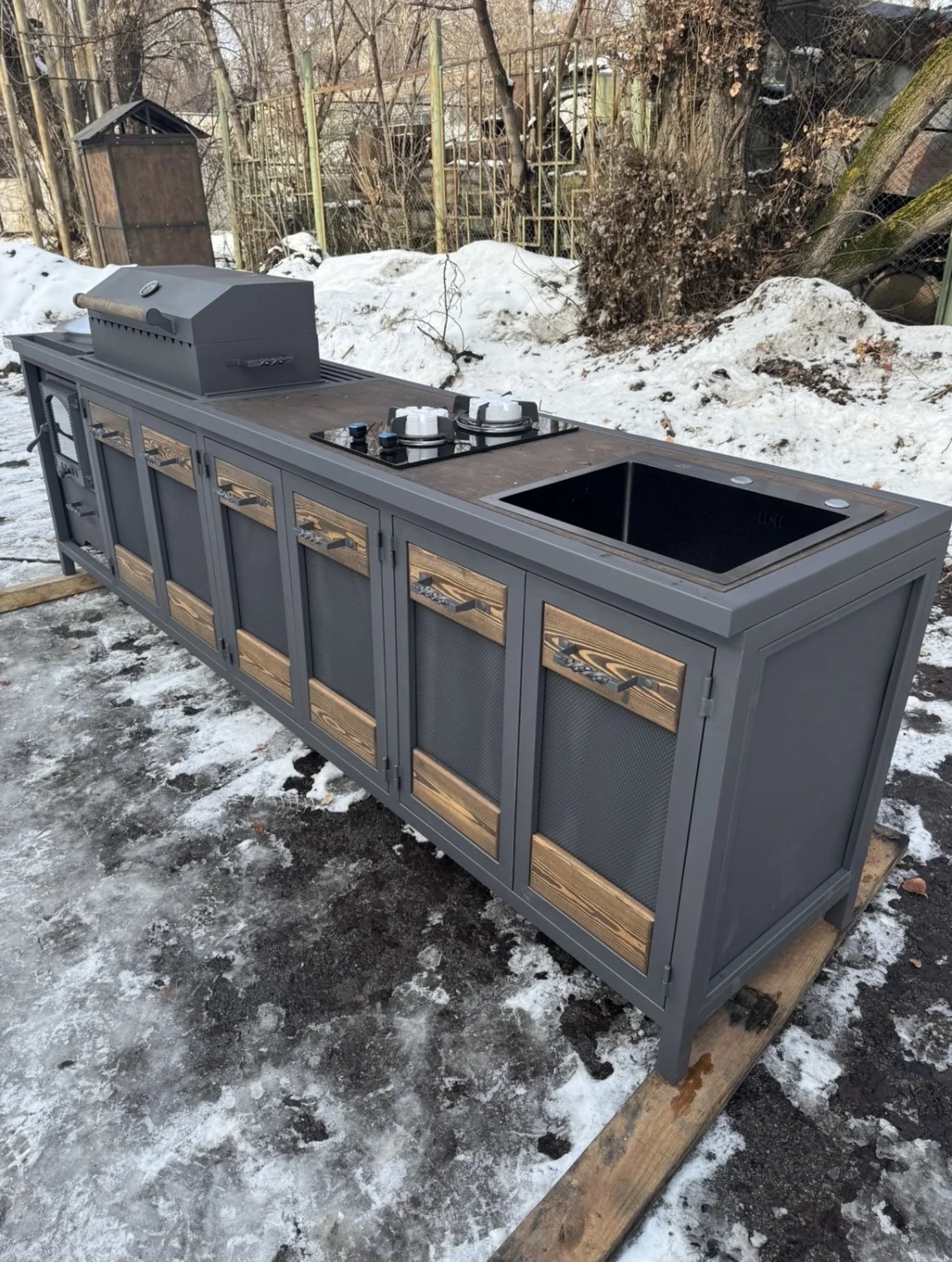 Мангальный комплекс. BBQ. Зона барбекю - миниатюра 6