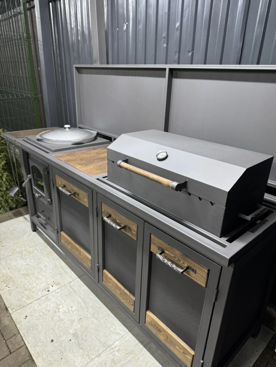 Мангальный комплекс. BBQ. Зона барбекю - миниатюра 9