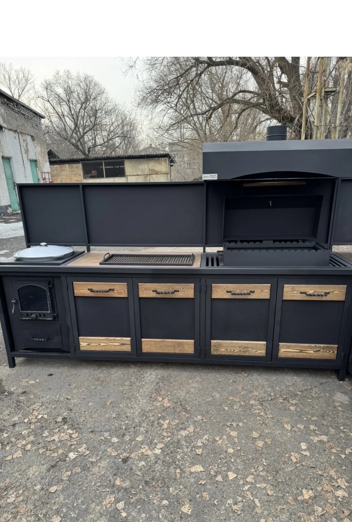 Мангальный комплекс. BBQ. Зона барбекю - миниатюра 18