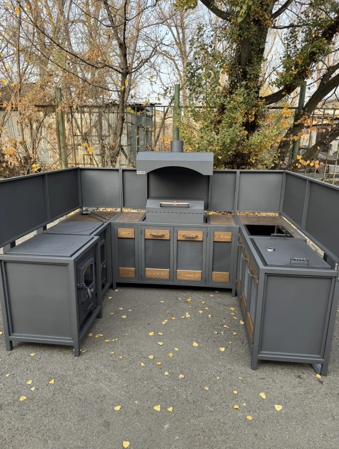 Мангальный комплекс. BBQ. Зона барбекю - миниатюра 20