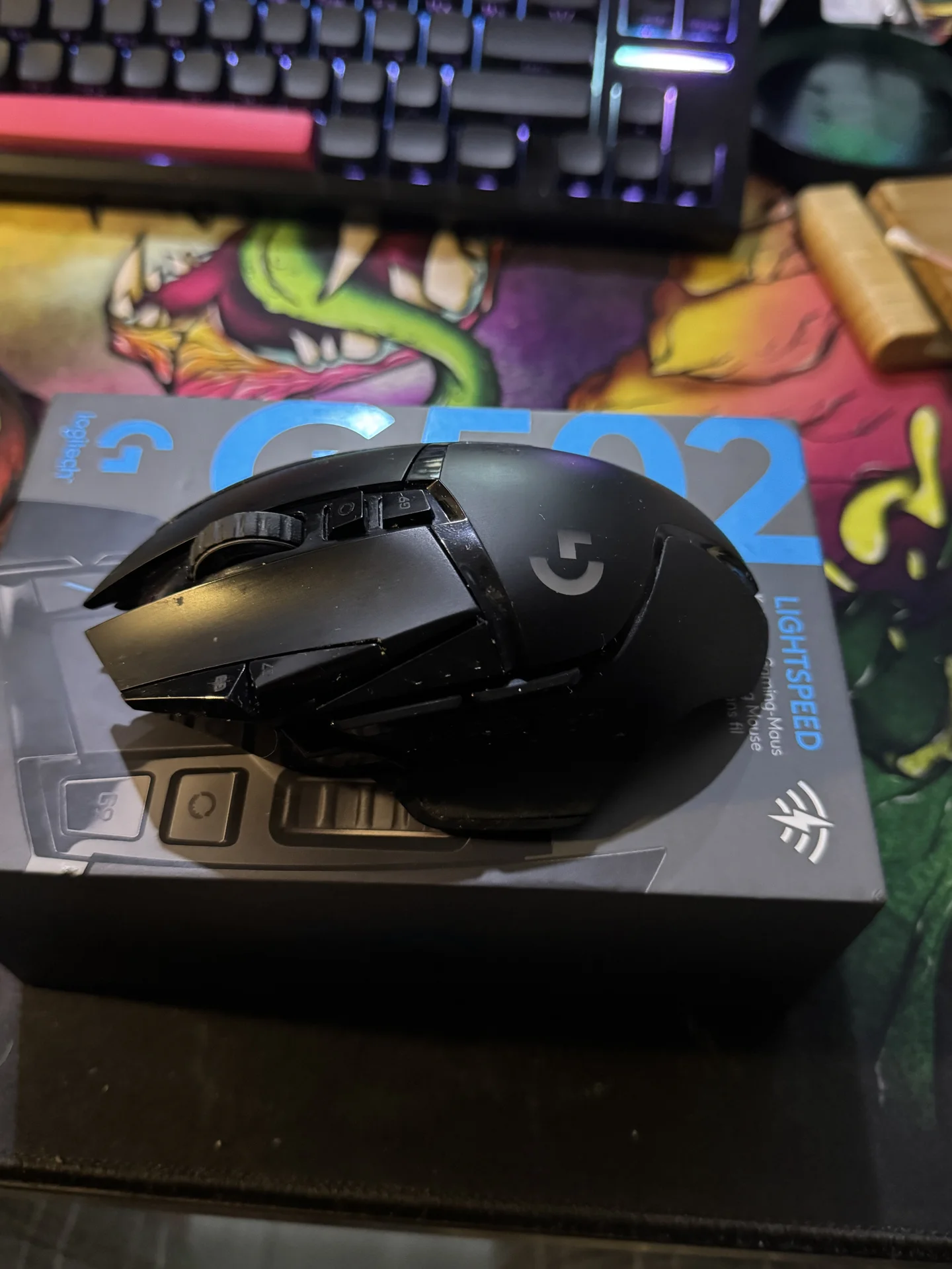 Logitech g502 lightspeed - миниатюра 2