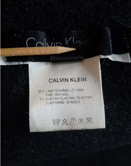 Шерстяная юбка Calvin klein - миниатюра 6