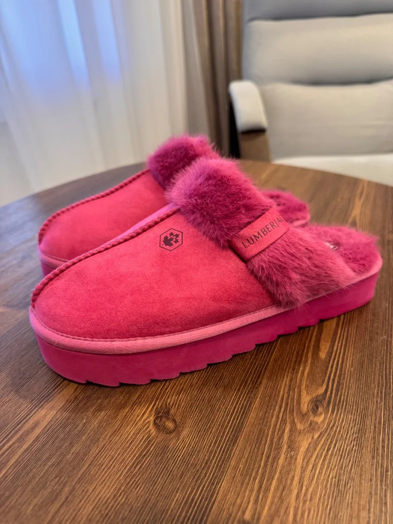 Тапочки Lumberjack с мехом | 38-39 | Как новые - миниатюра 2