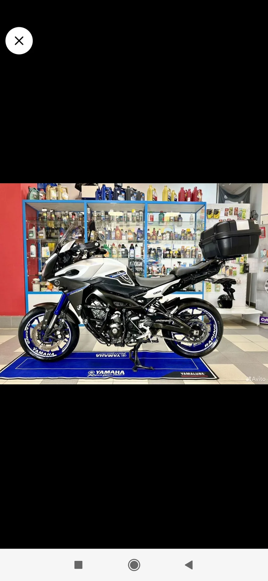 Мотоцикл Yamaha Mt 09 - миниатюра 2