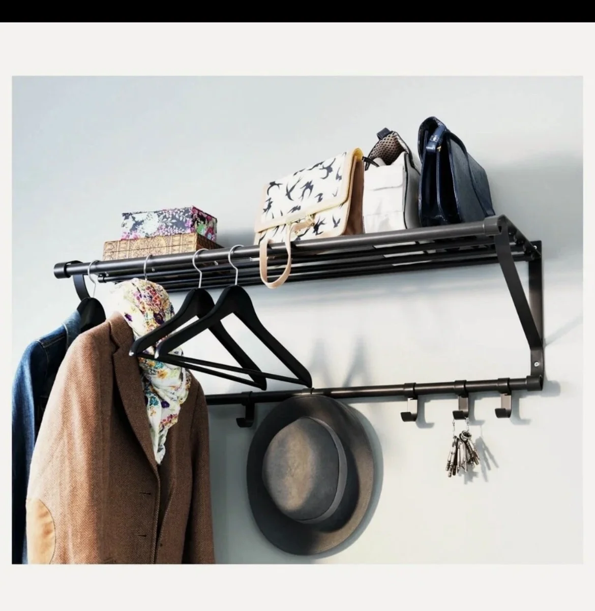 настенная вешалка Ikea