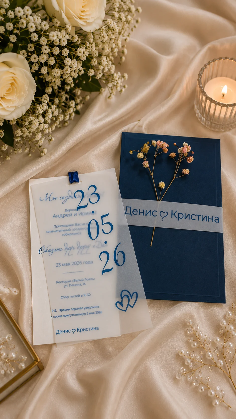 Свадебная полиграфия, сертификаты, визитки, открыт - миниатюра 5