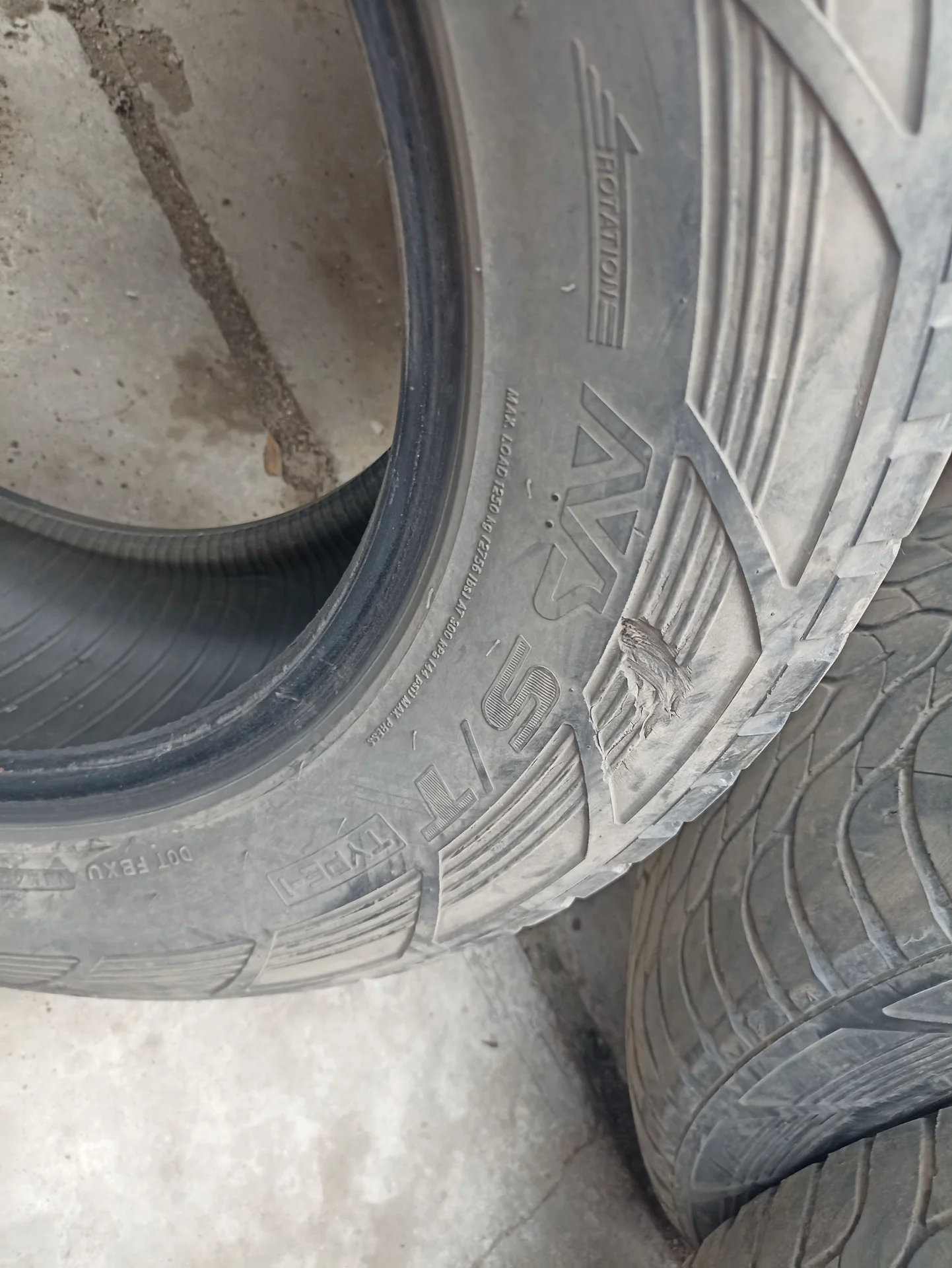 Резина комплект, колёса 285/60/R18 S/T - миниатюра 4