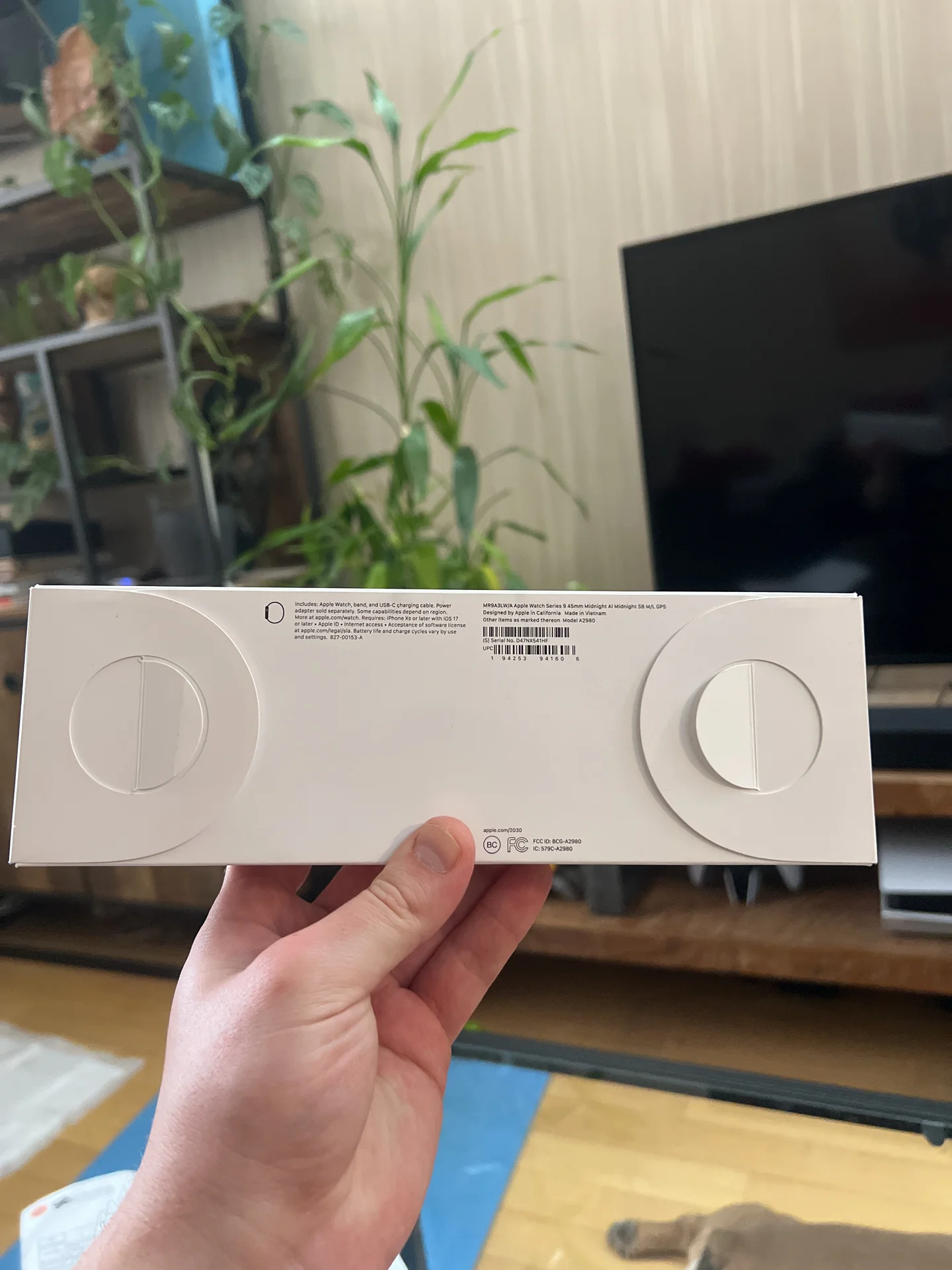 Apple Watch Series 9 GPS 45mm темная ночь - миниатюра 3