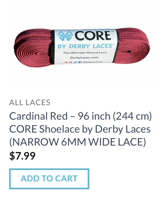 Derby laces шнурки 244 см - миниатюра 3