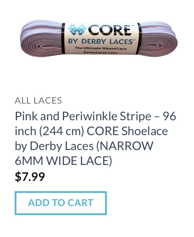 Derby laces шнурки 244 см - миниатюра 14