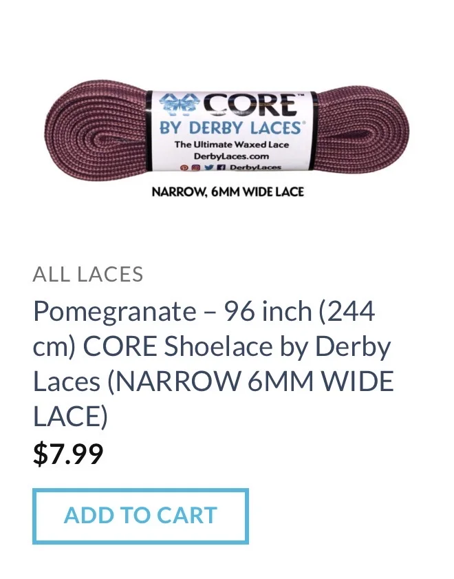 Derby laces шнурки 244 см - миниатюра 15