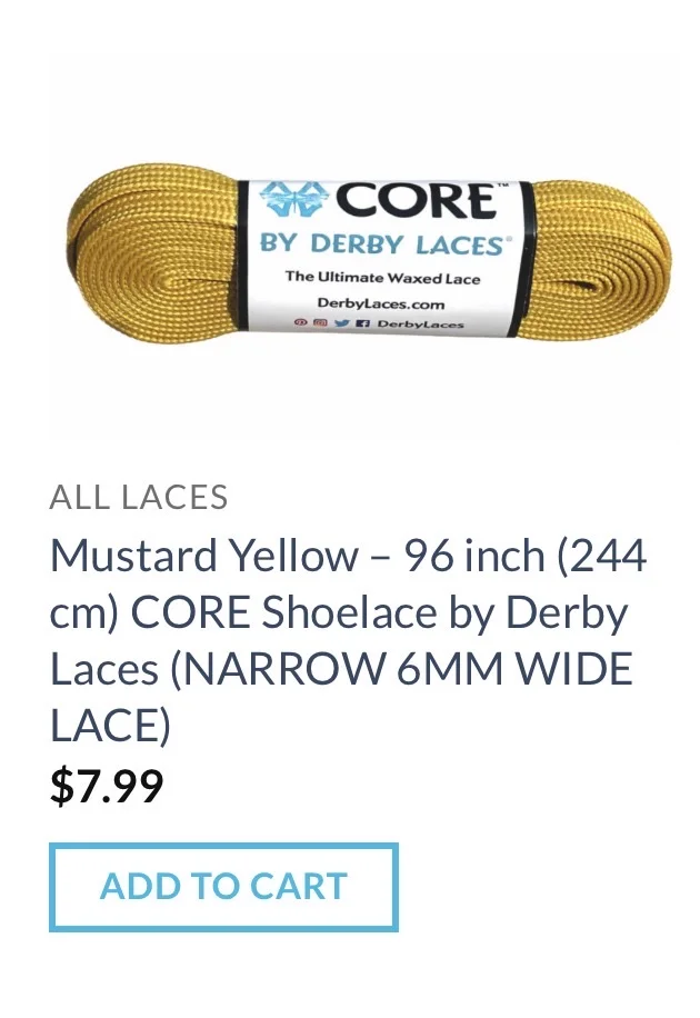 Derby laces шнурки 244 см - миниатюра 16