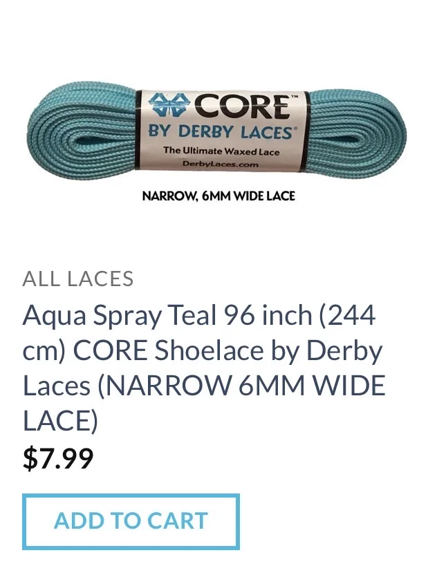 Derby laces шнурки 244 см - миниатюра 20