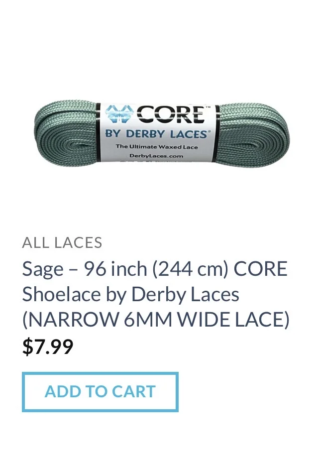 Derby laces шнурки 244 см - миниатюра 25