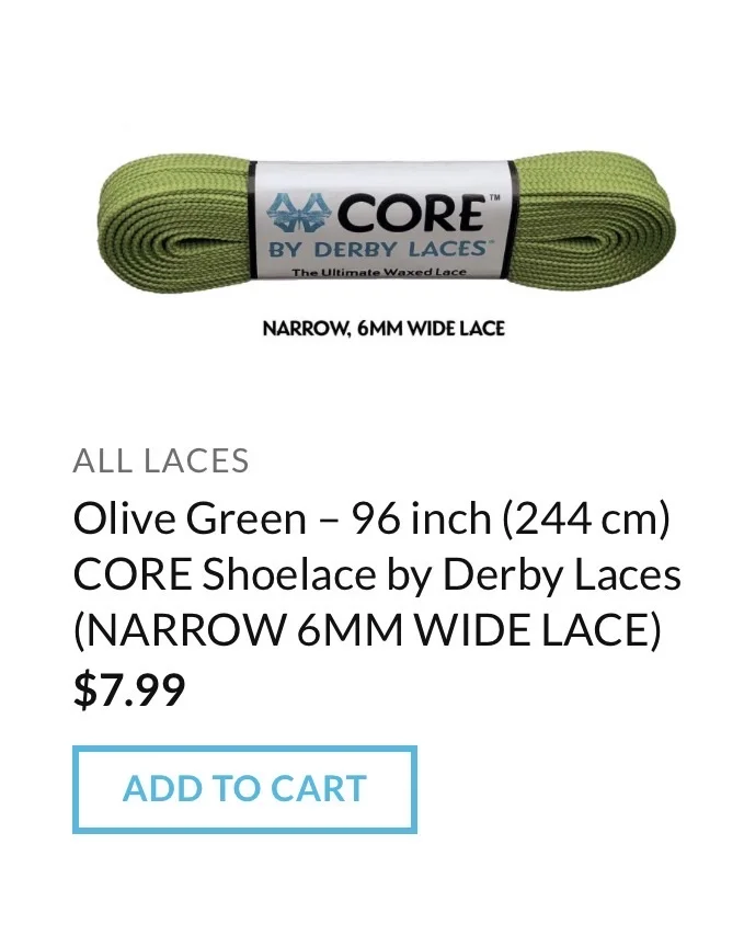 Derby laces шнурки 244 см - миниатюра 26