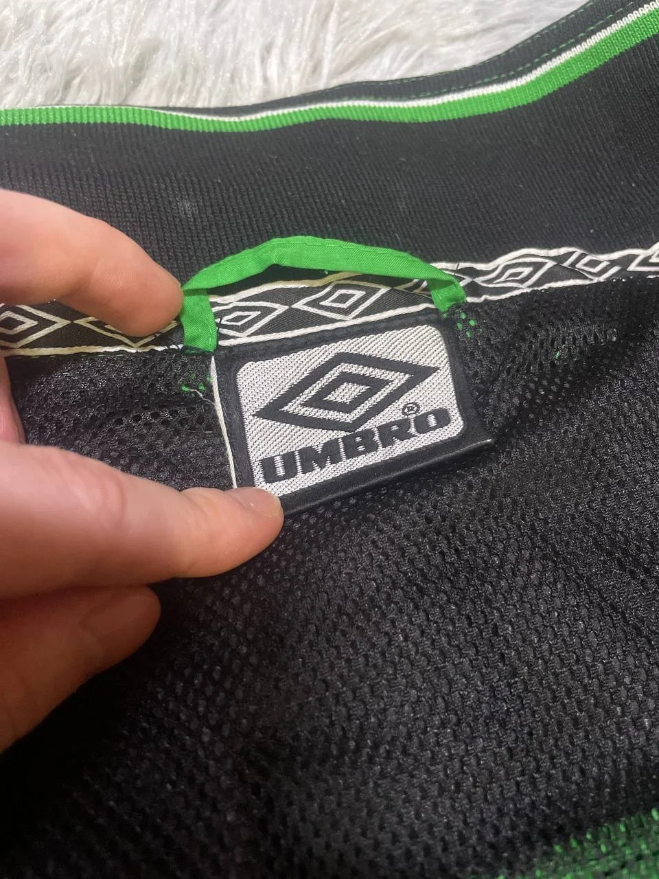 Винтажная олимпийка Umbro - миниатюра 4