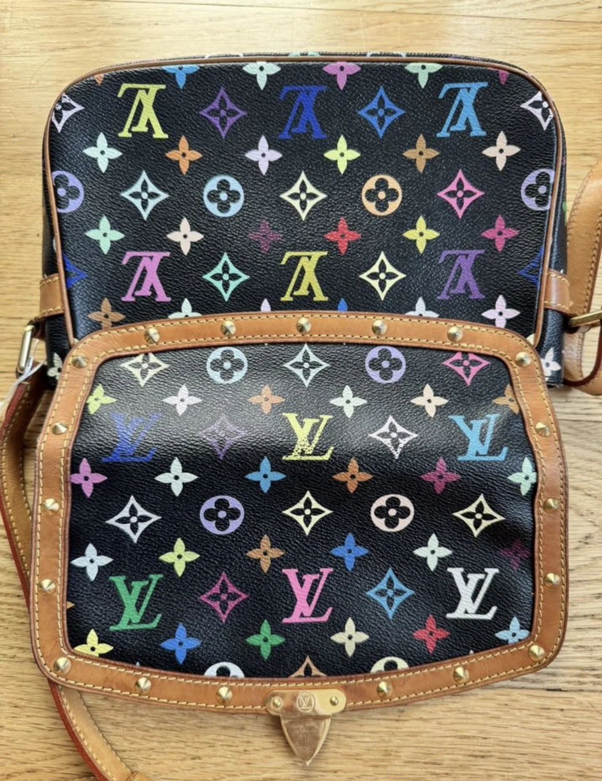 Сумка Louis Vuitton sologne Takashi - миниатюра 9