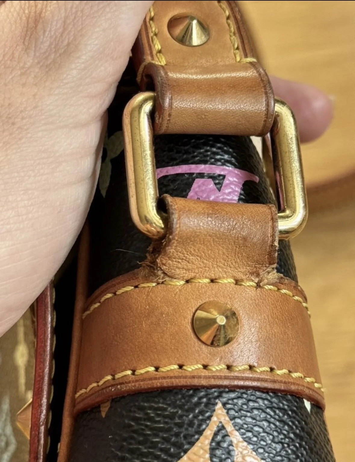 Сумка Louis Vuitton sologne Takashi - миниатюра 10