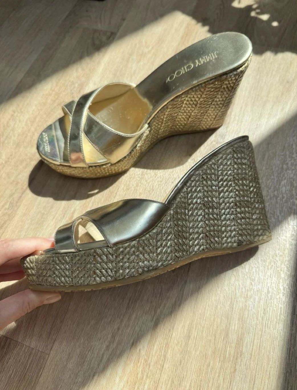Босоножки сабо jimmy choo 39 - миниатюра 2