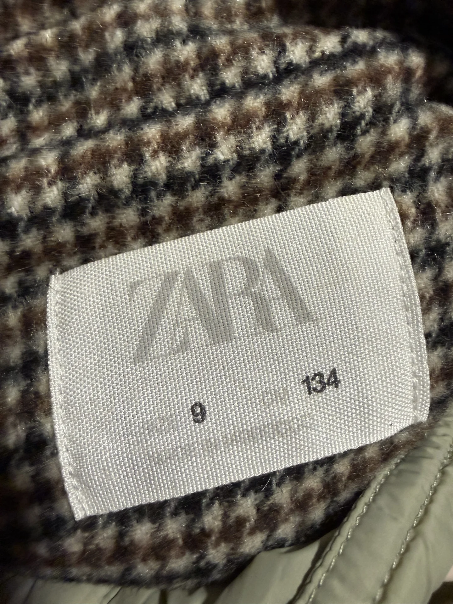 Пальто на девочку Zara - миниатюра 3