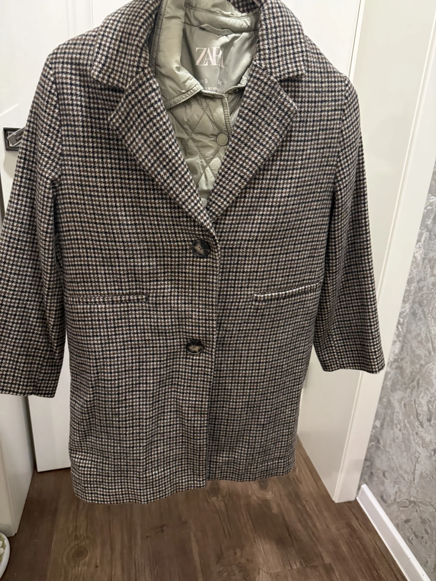 Пальто на девочку Zara - миниатюра 4