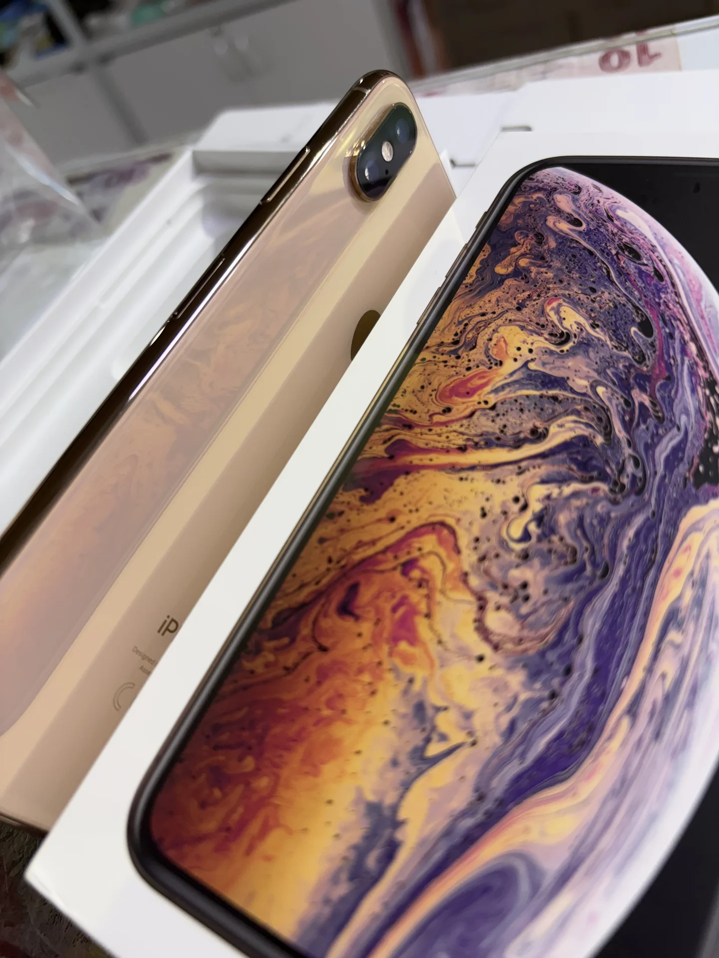 Iphone Xs max 64 как новый. 87% - миниатюра 2