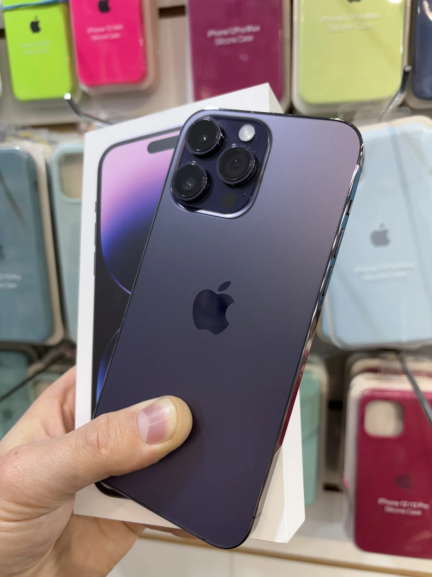 iPhone 14 pro max 128 gb 85% фиолетовый - изображение 1