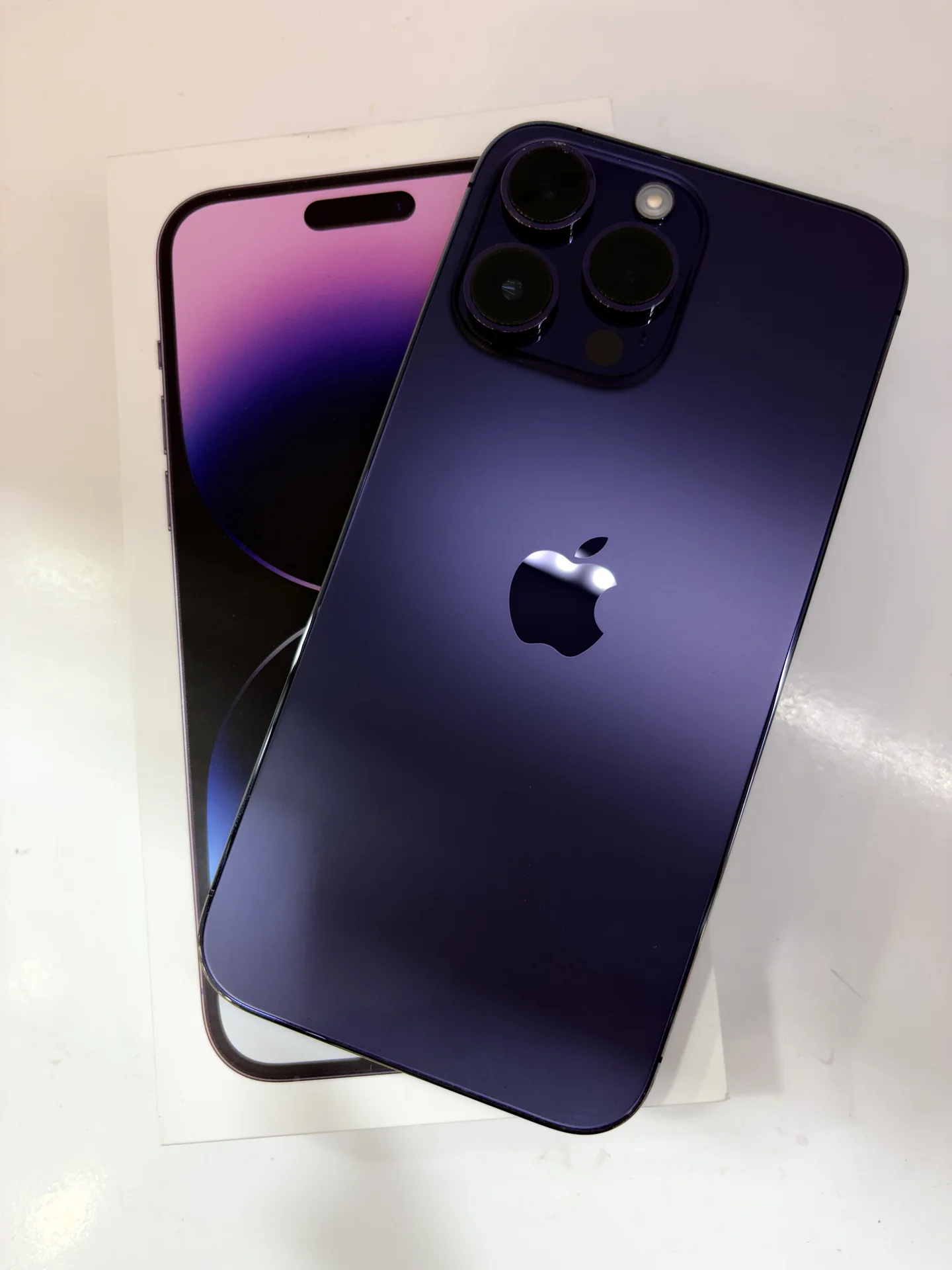 iPhone 14 pro max 128 gb 85% фиолетовый - миниатюра 2