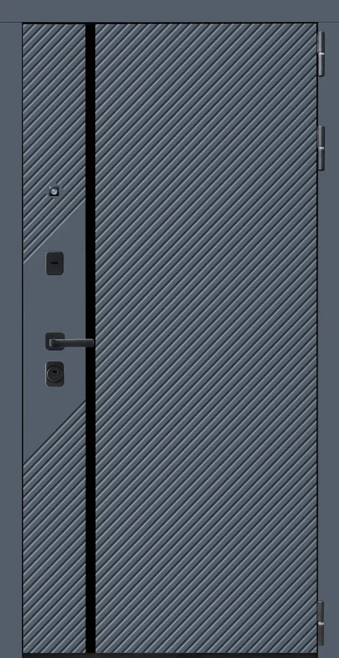 3К YoDoors-17  Уплотнитель: 3 контура  Петли: 3 шт  Толщина металла: 1,2 мм  Полотно: Толщина 92 мм/