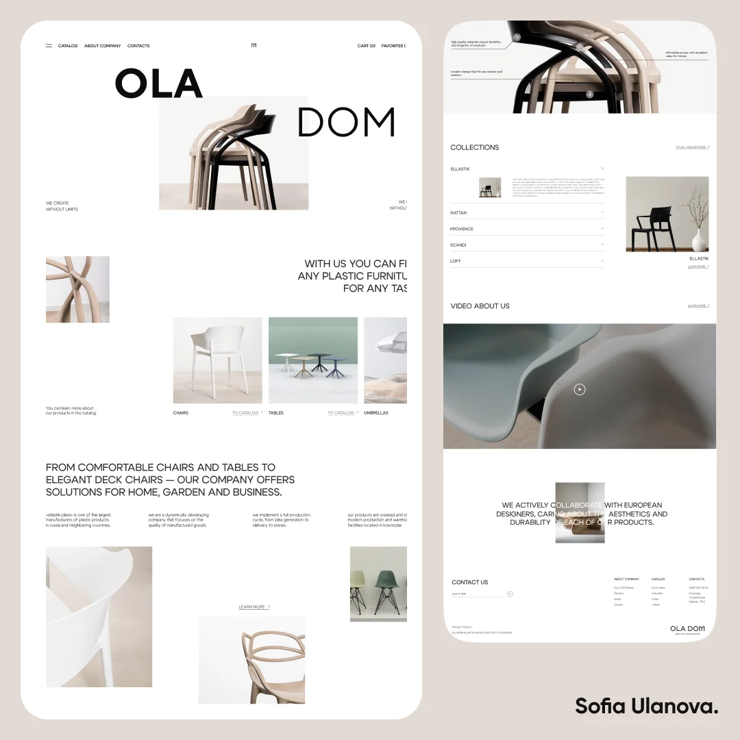 UI/UX-дизайнер, Веб-дизайнер, создание сайтов - миниатюра 4