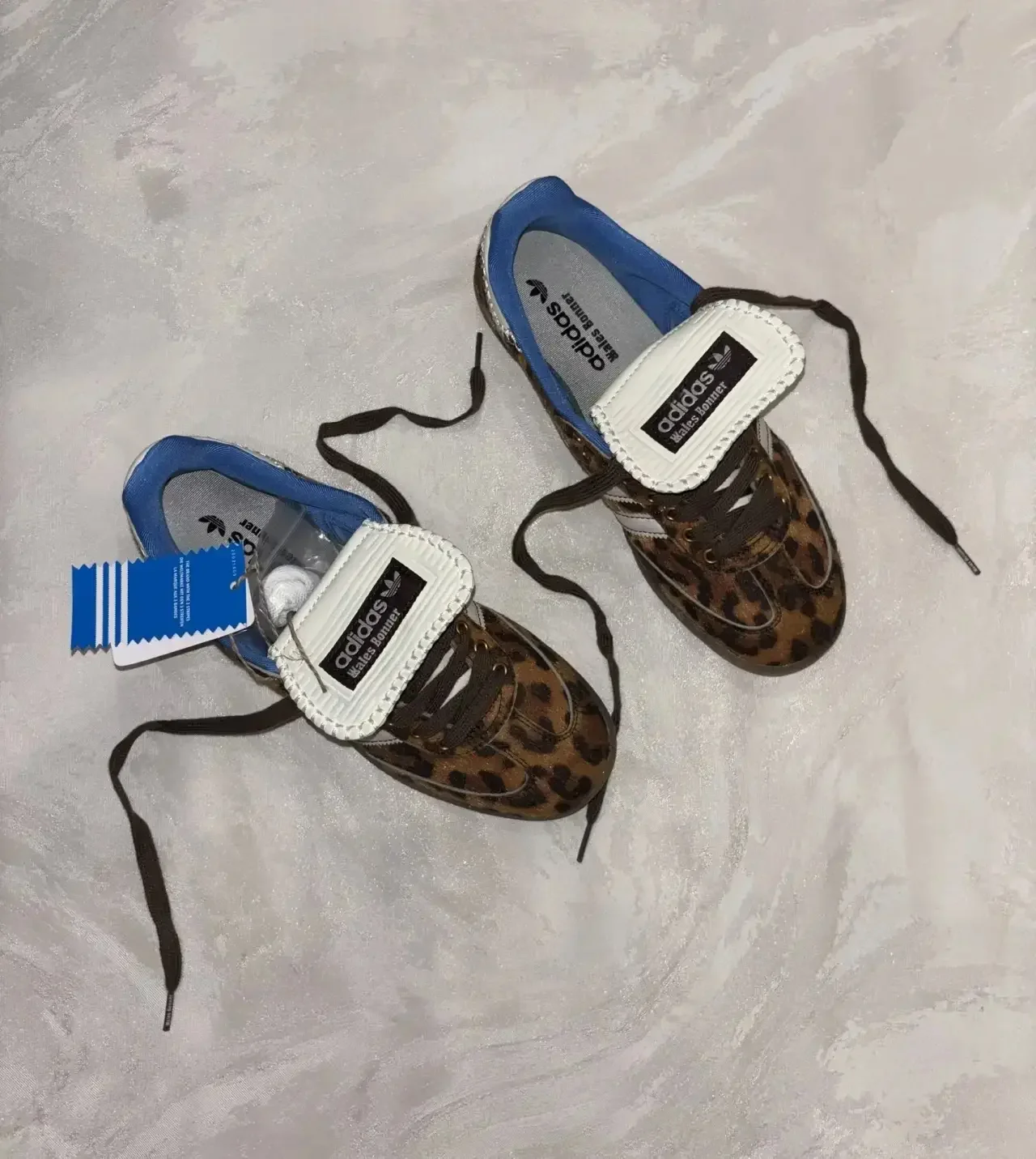 Кроссовки Adidas Samba Pony Wales Bonner «Leopard» - миниатюра 6