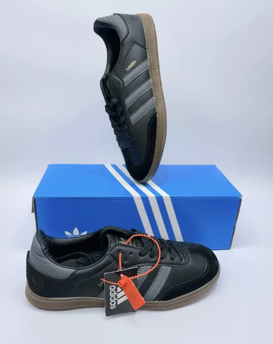 Кроссовки Adidas Samba black - миниатюра 2