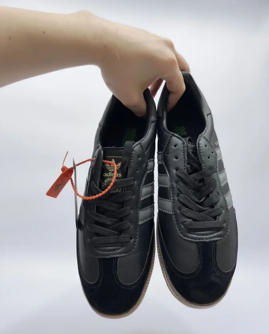 Кроссовки Adidas Samba black - миниатюра 3