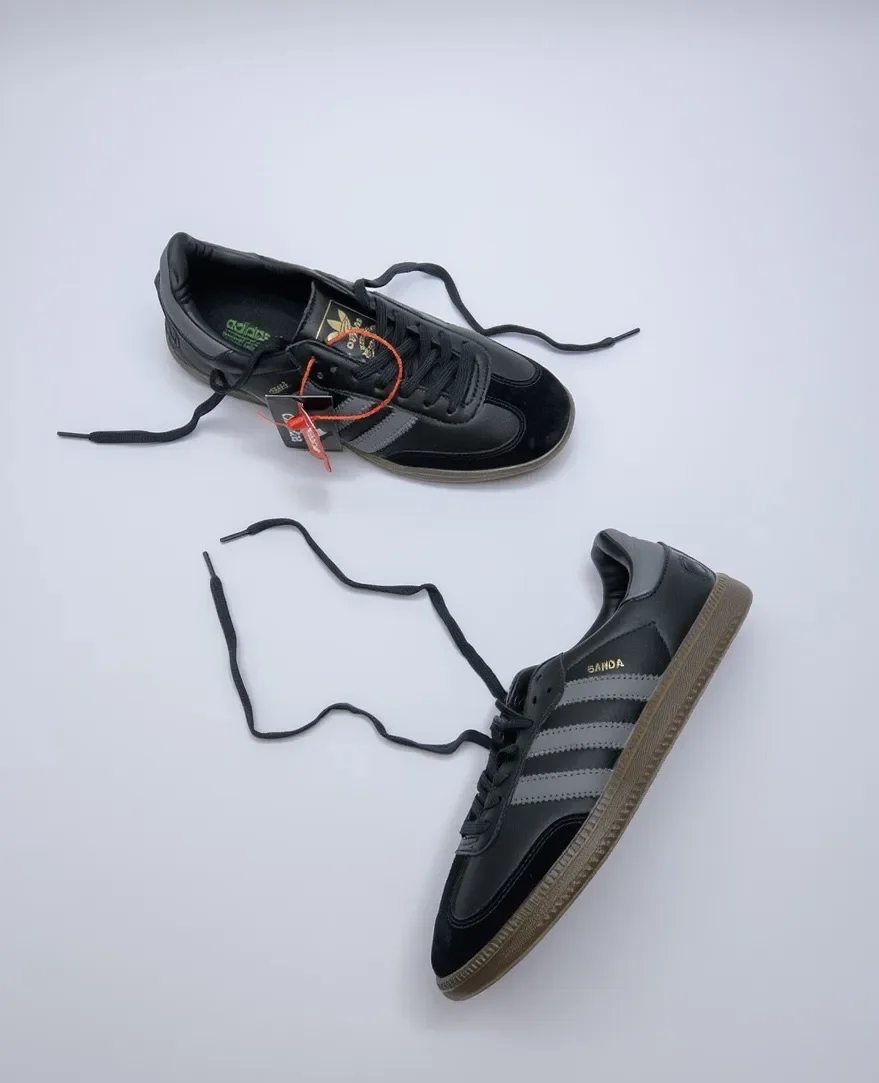 Кроссовки Adidas Samba black - миниатюра 7