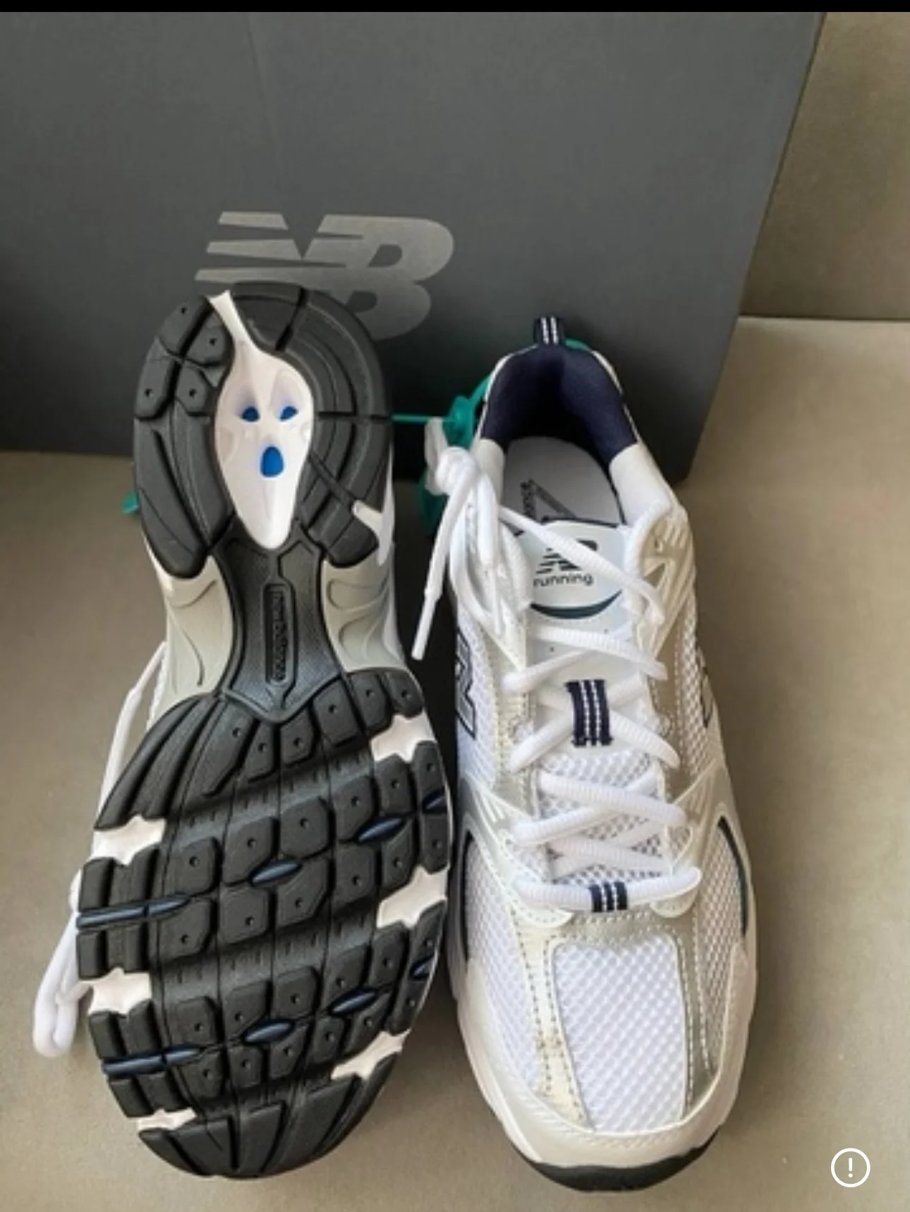Кроссовки New Balance новые оригинальные в коробке - миниатюра 4