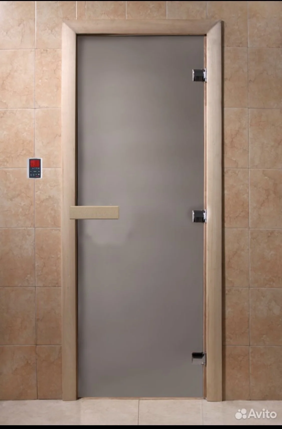 Дверь для бани и сауны DoorWood стекло - миниатюра 4