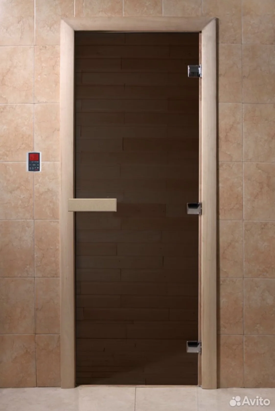 Дверь для бани и сауны DoorWood стекло - миниатюра 6