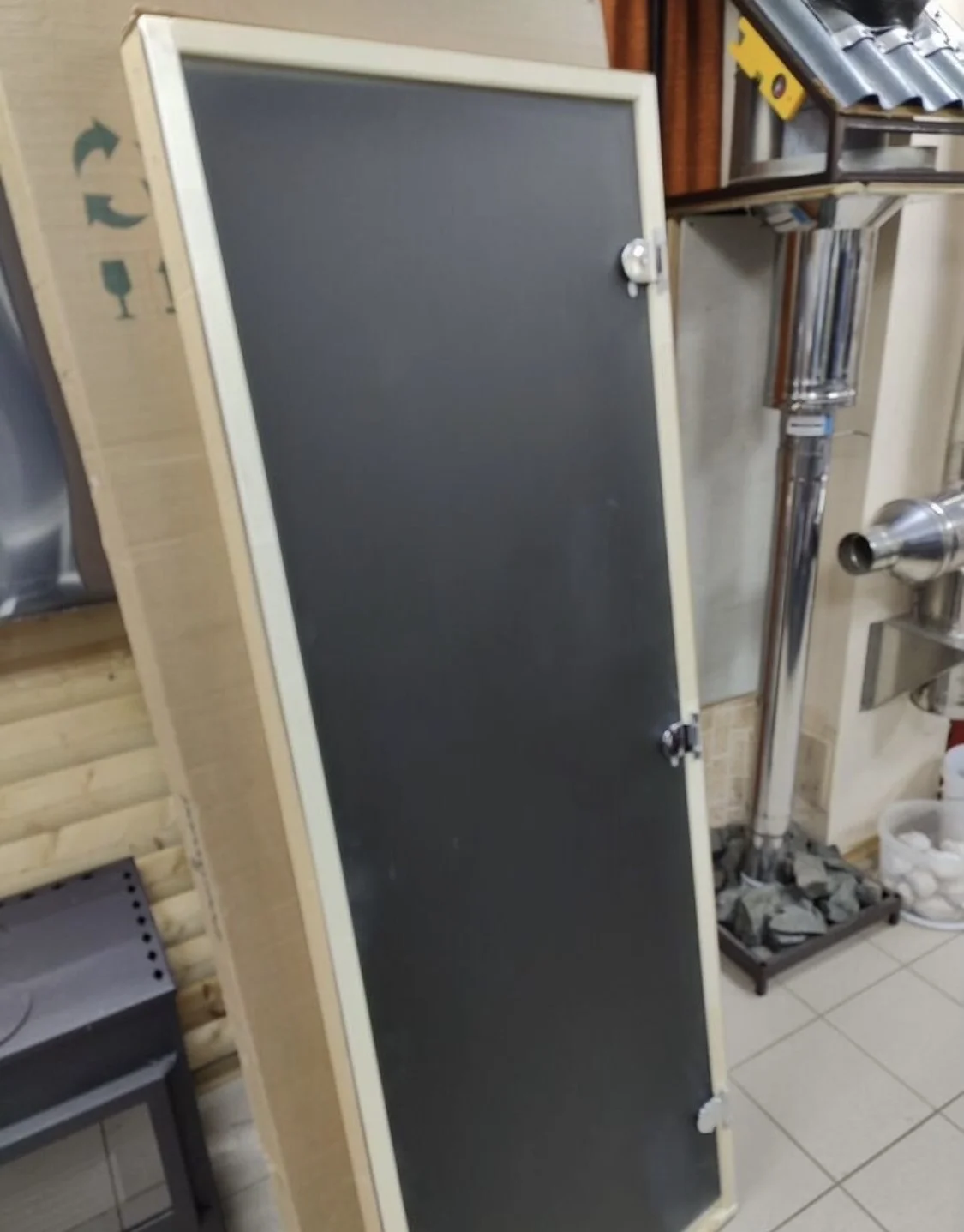 Дверь для бани и сауны DoorWood стекло - миниатюра 7