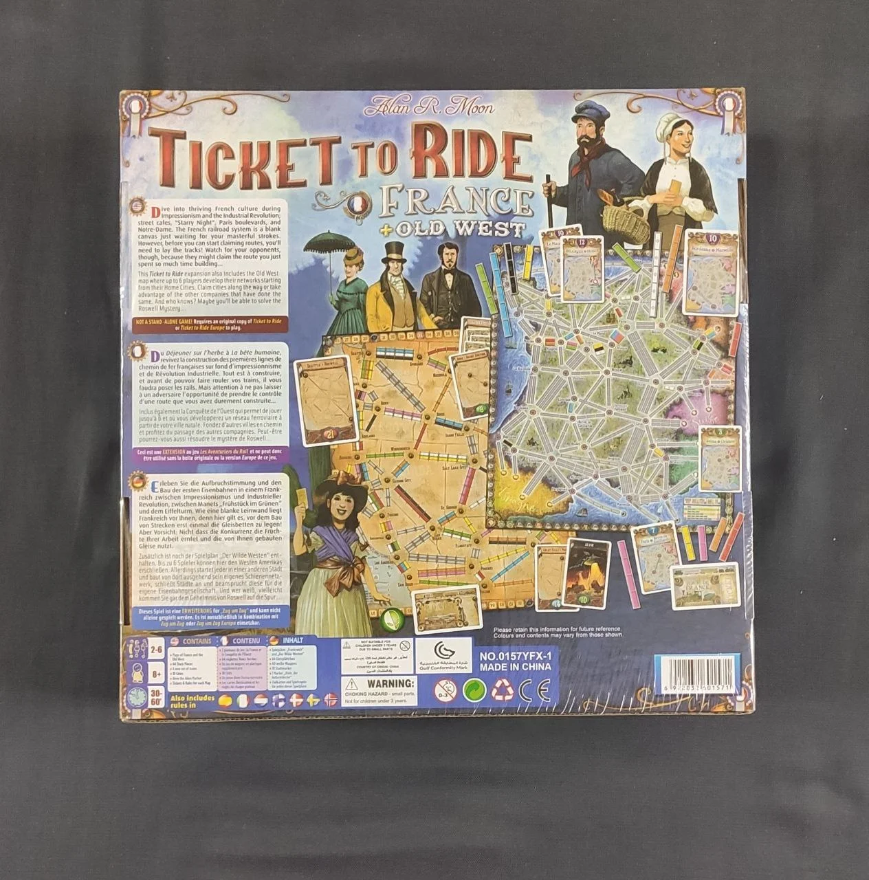 Tiсkеt tо ride France. Игра Билет на поезд - миниатюра 2