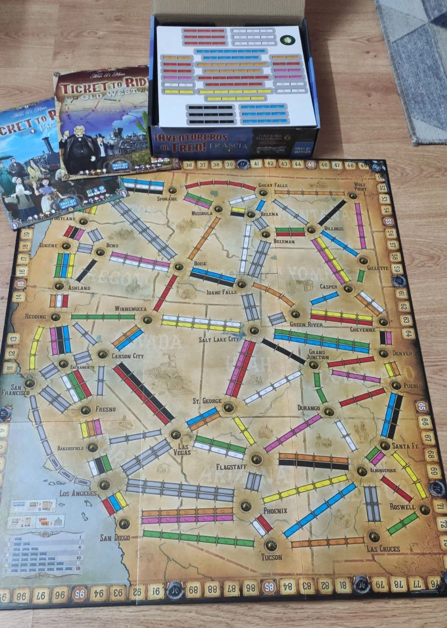 Tiсkеt tо ride France. Игра Билет на поезд - миниатюра 5
