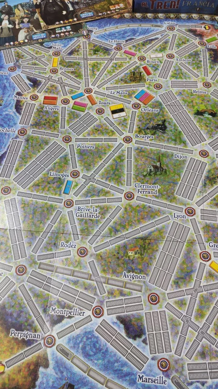 Tiсkеt tо ride France. Игра Билет на поезд - миниатюра 7