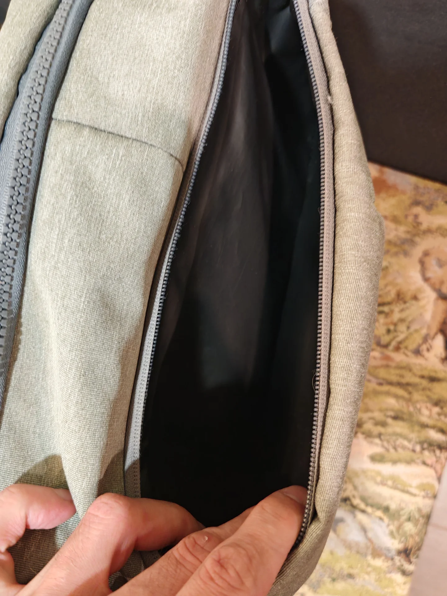Рюкзак Xiaomi City Backpack Light Grey - миниатюра 7