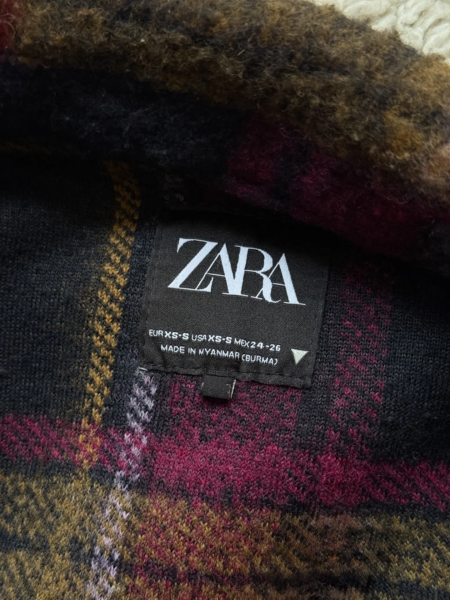 Куртка рубашка Zara - миниатюра 4