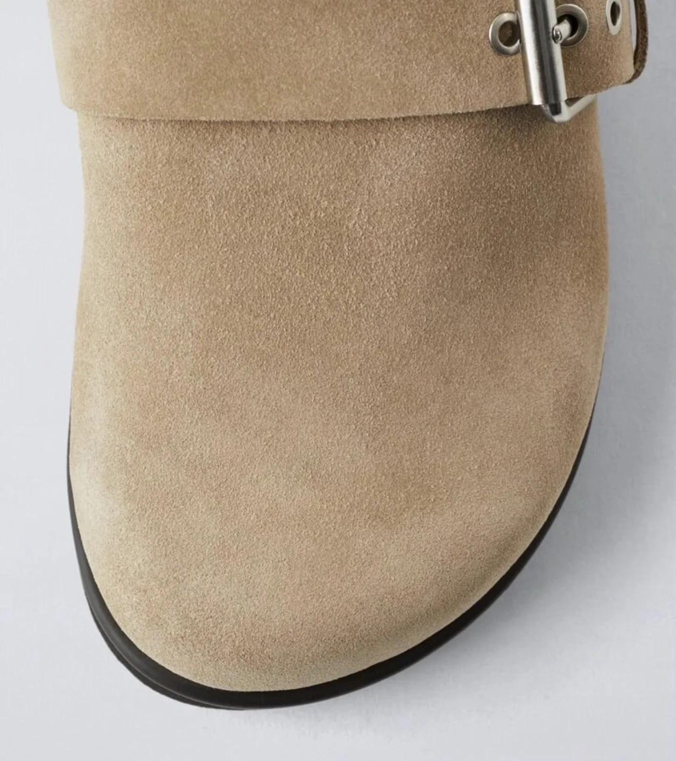 В наличии. Кожаные клоги/мюли Zara, 34 - миниатюра 5